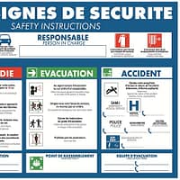 Consigne de sécruité