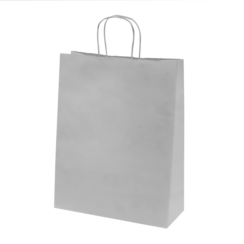 Colorful kraft paper bags with twisted handles – Custom printing – Image 43