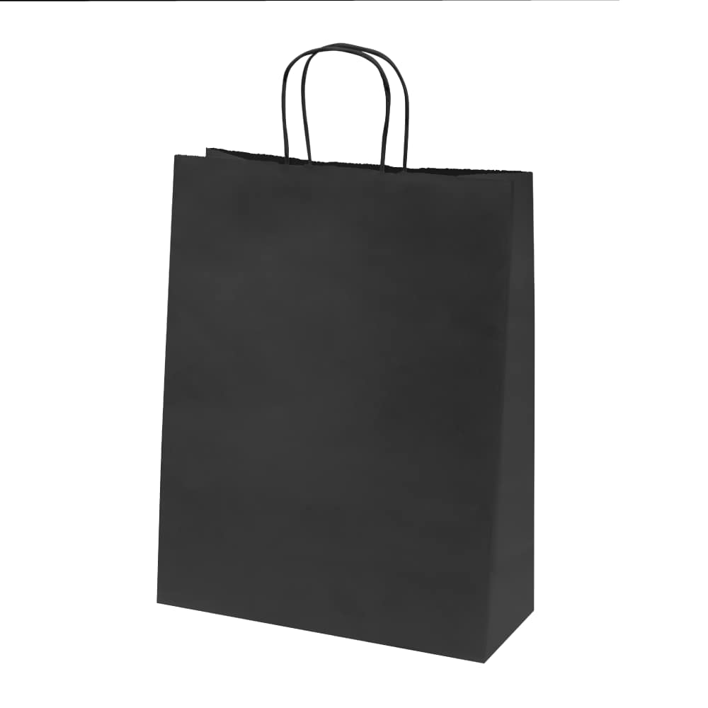 Colorful kraft paper bags with twisted handles – Custom printing – Image 45