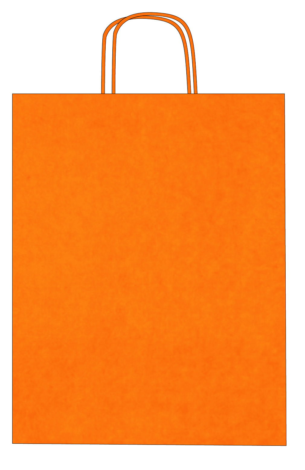 Colorful kraft paper bags with twisted handles – Custom printing – Image 40