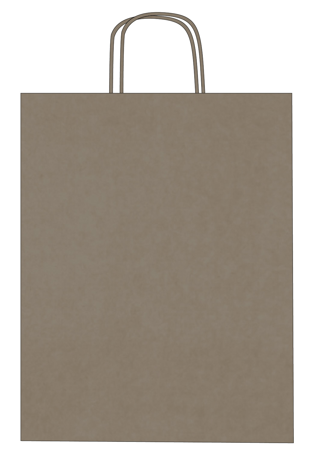 Colorful kraft paper bags with twisted handles – Custom printing – Image 37