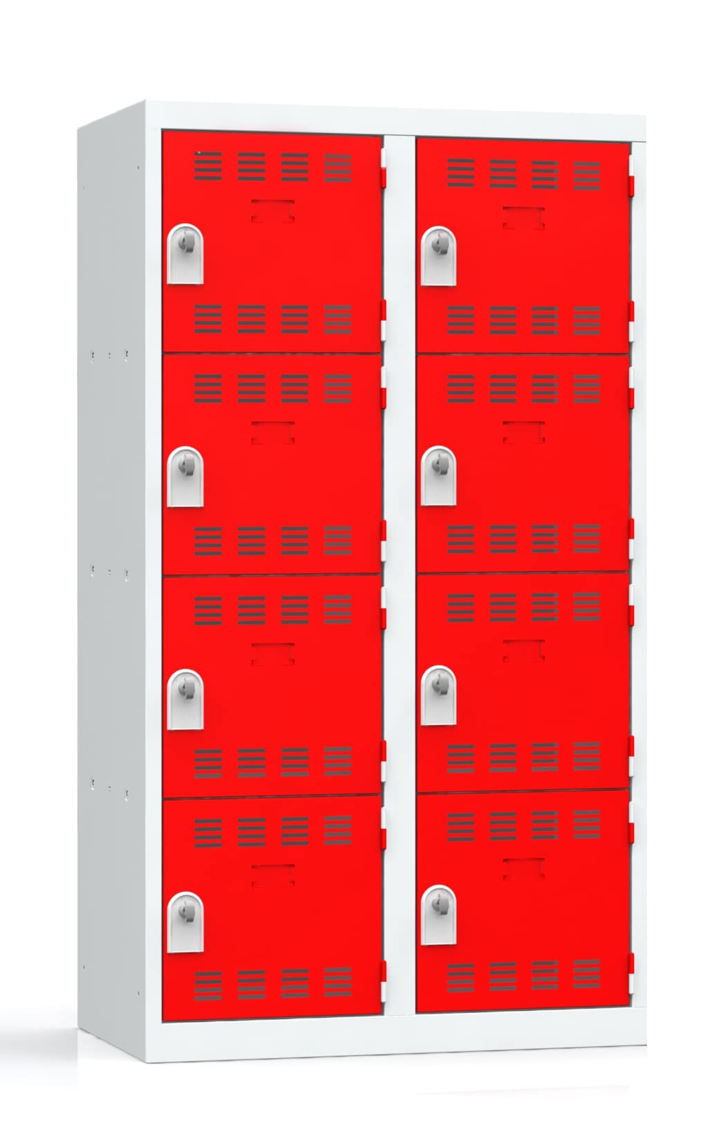 Vestiaire 2 colonnes multicases 80cm monobloc soudé – Image 12