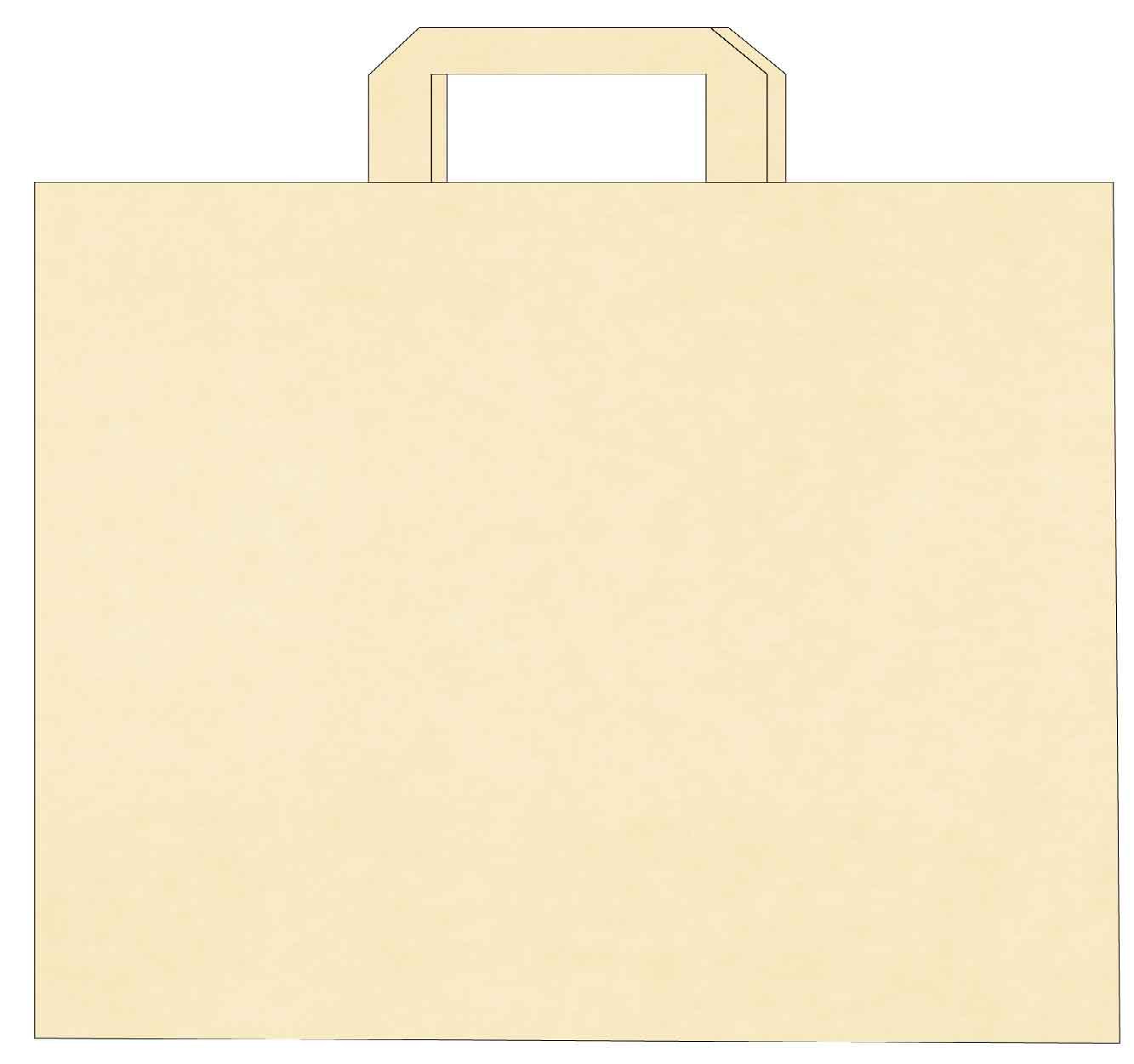 Kraft paper bags with flat handles – Four-color printing