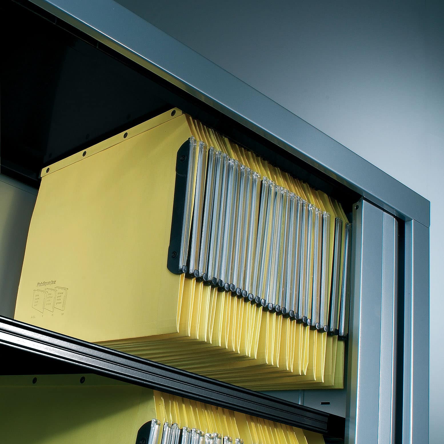 One-piece, single-color wardrobe with sliding doors, H.198 cm – Image 12