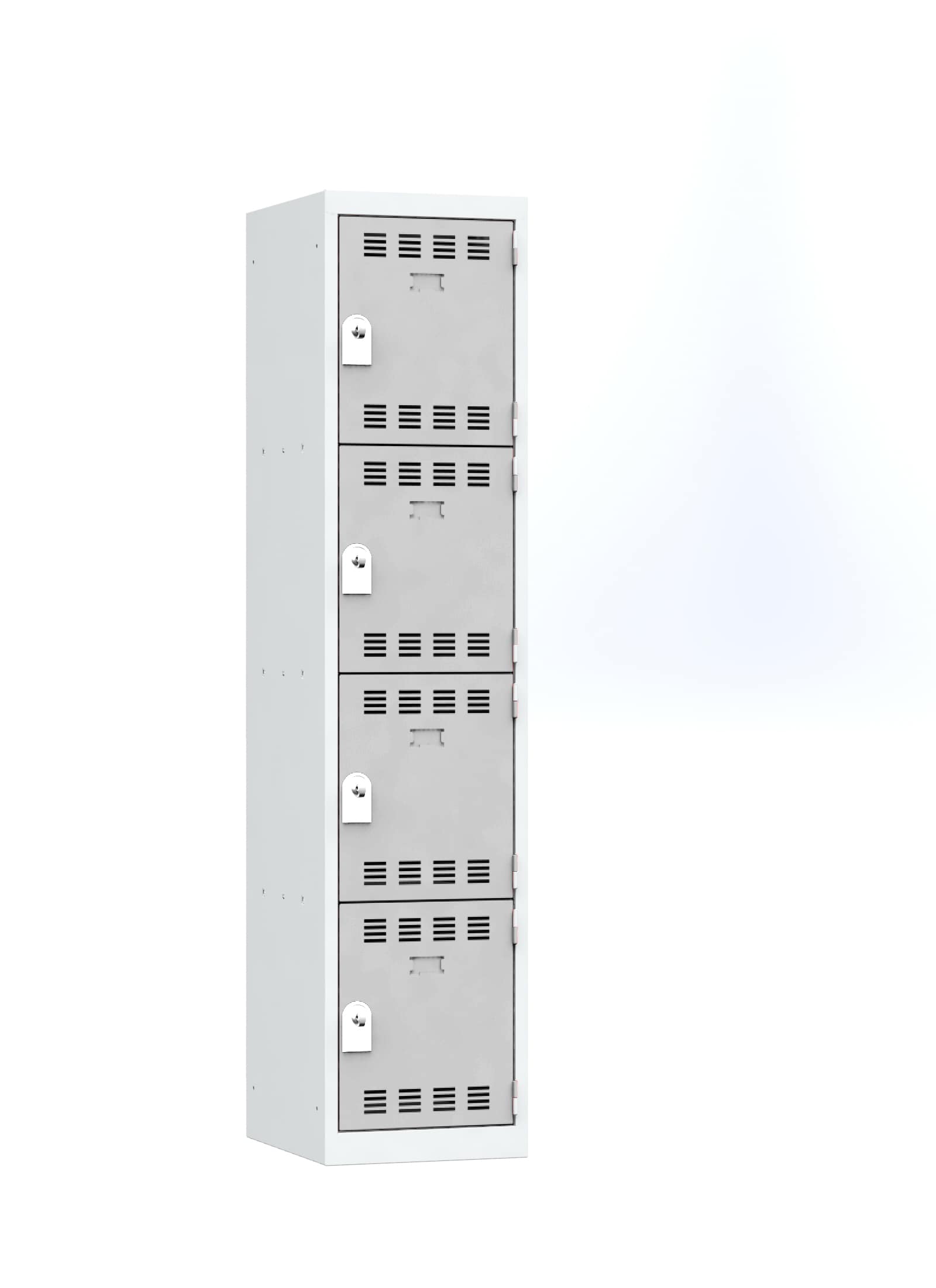 Spindschrank mit 1 Säule, mehreren Fächern, 40 cm breit, einteilig geschweißte Konstruktion – Abbildung 9