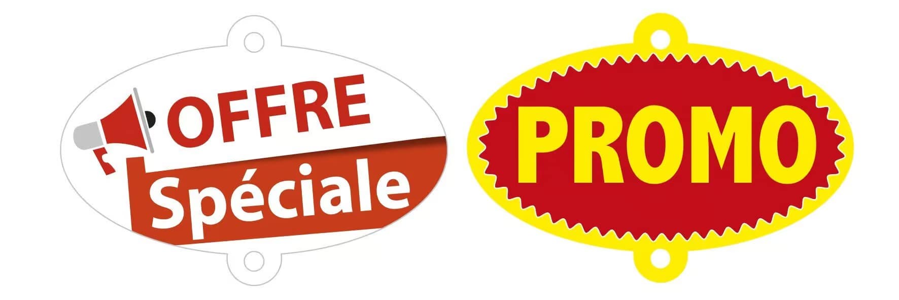 Double-sided oval arrows – Interchangeable alternative messages – Image 5