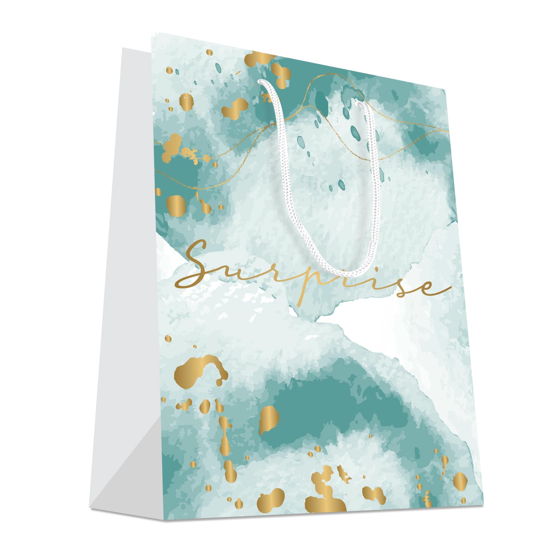 Sacs Cabas Luxe Surprise Or Dorure à chaud