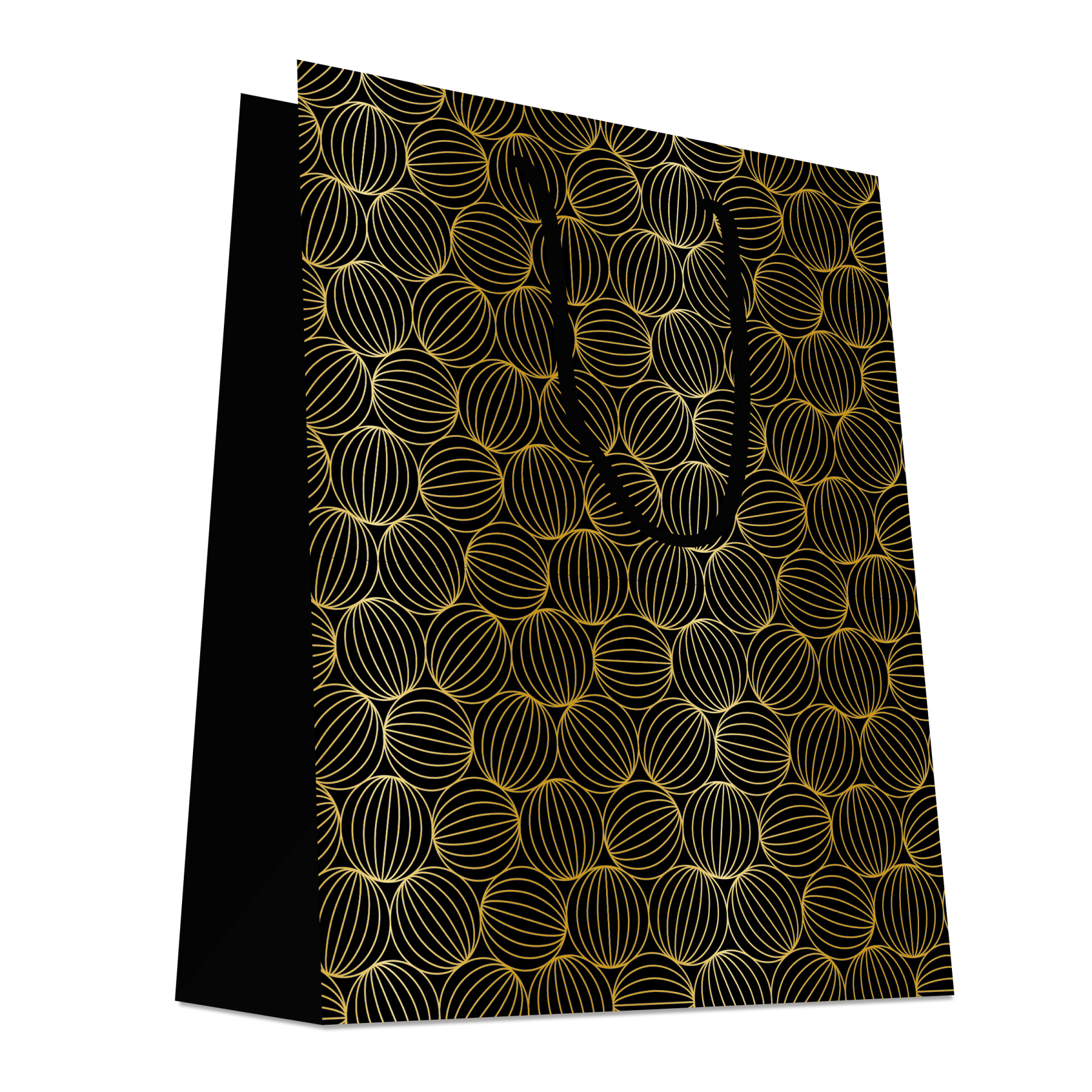 Luxury Tote Bags with Hot Foil Stamping and Cord Handles