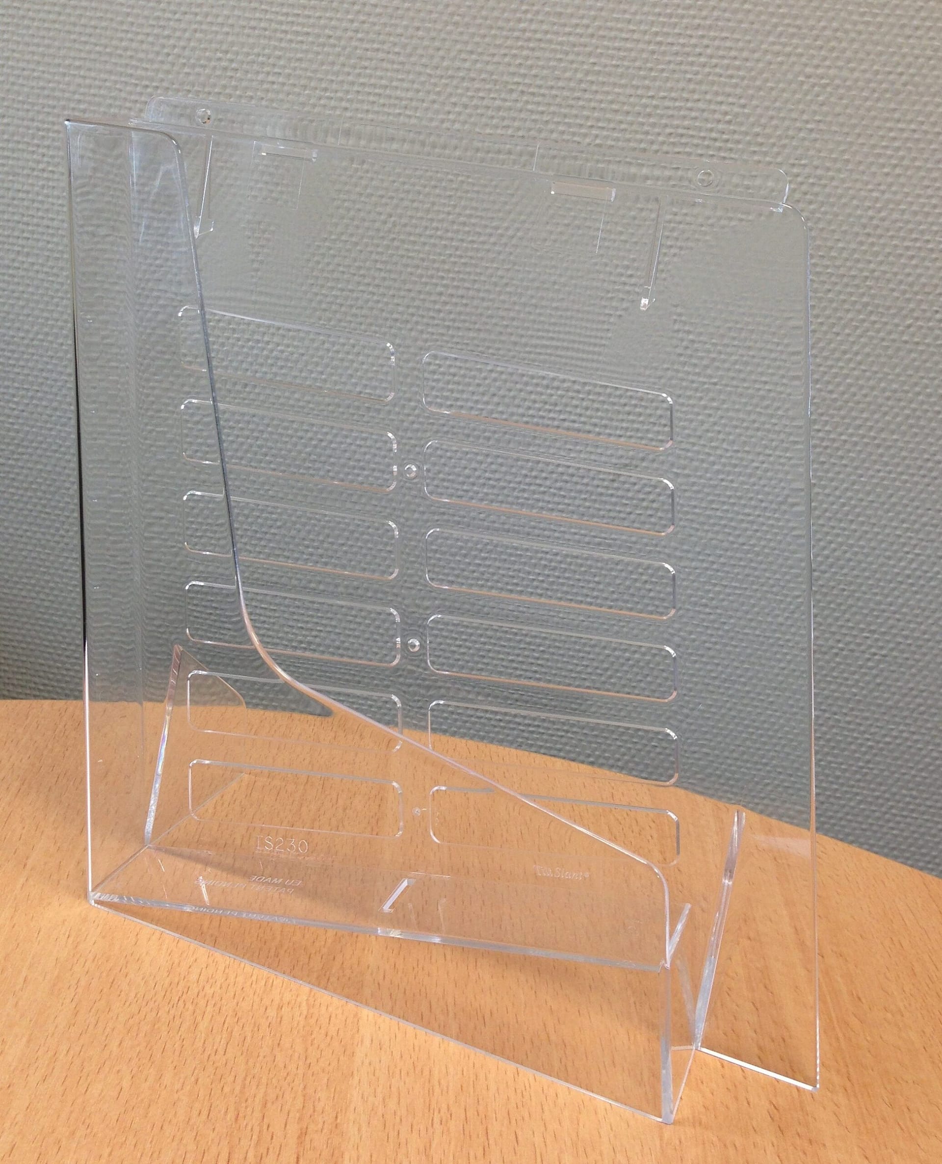 Vertical A4 brochure holder