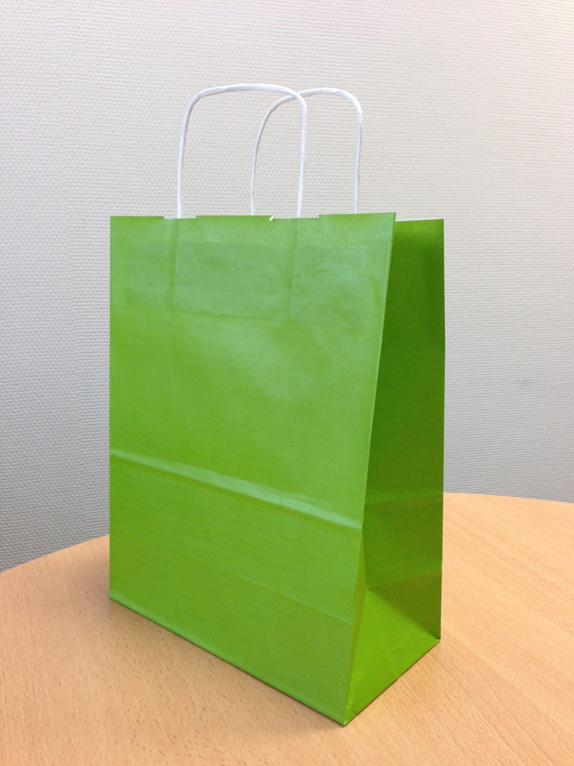 Sac papier kraft Vert L35xP14xH44 cm x50
