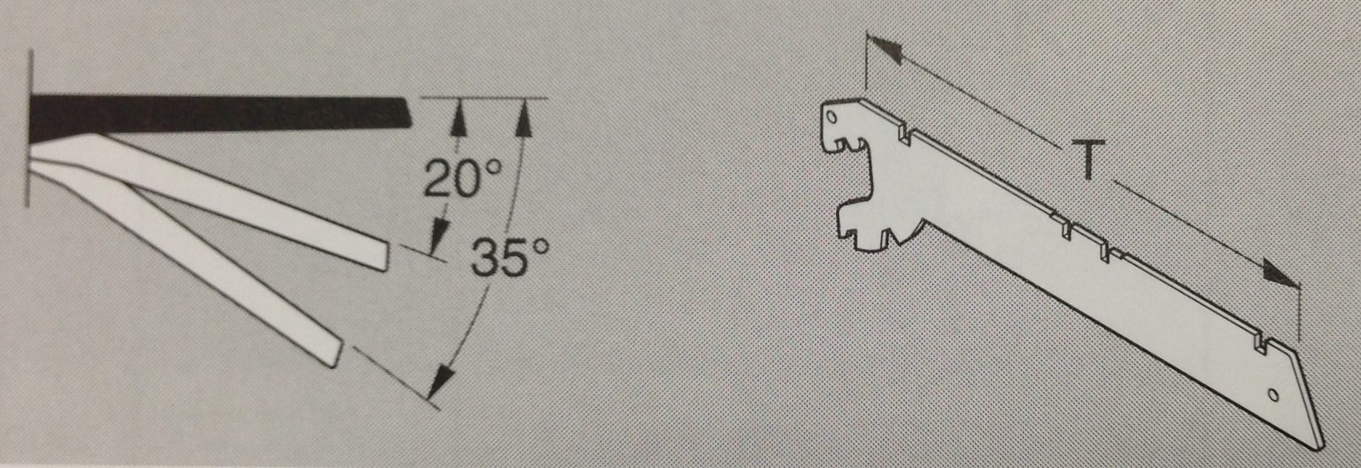 Lot de 2 Consoles pour Tablette P.30 cm