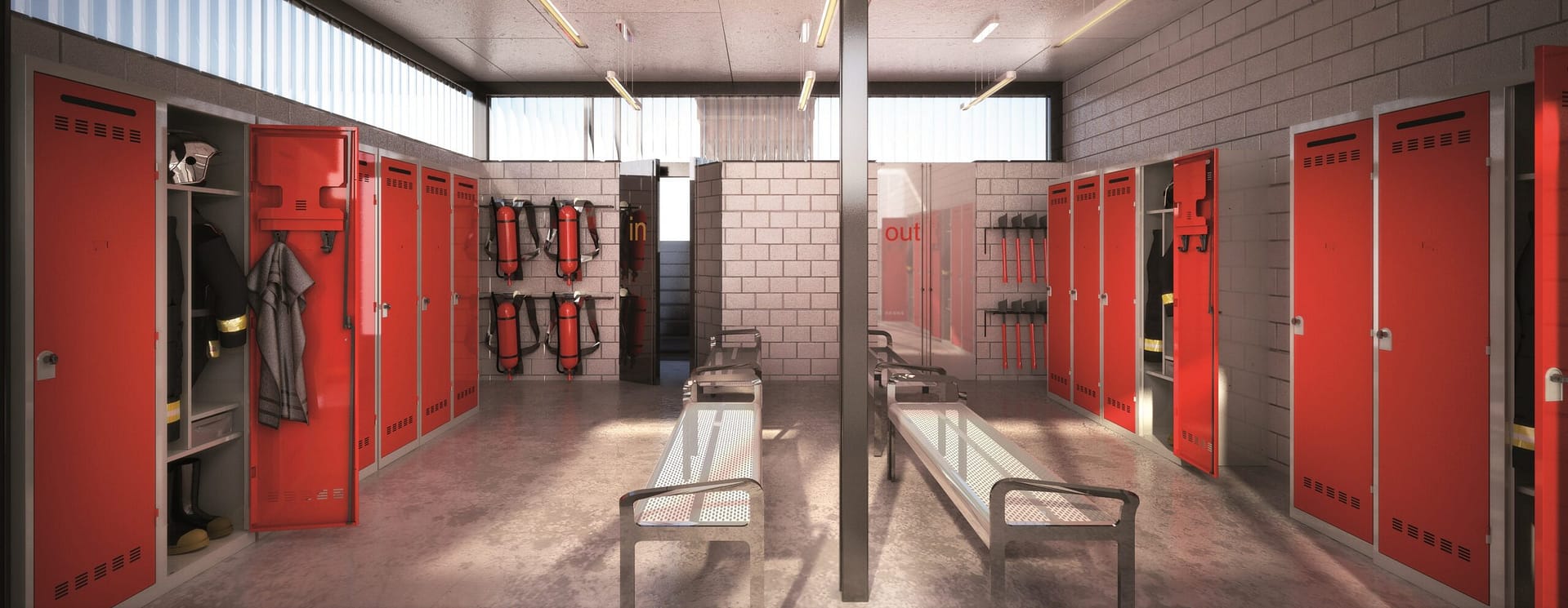 Vestiaire centre de secours Monobloc – Image 3