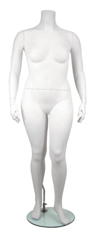 Headless female mannequin XXXL