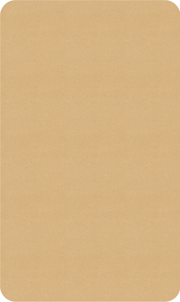 500 Neutral labels with rectangular kraft paper backing