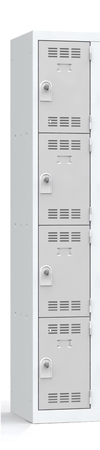 Vestiaire 1 colonne multicases L.30 cm monobloc soudé – Image 2