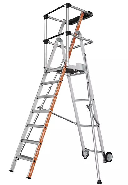 PIRL Klapptrittleiter mit 7 Stufen