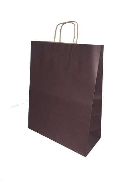 Sac papier kraft Chocolat L35xP14xH44 cm x50