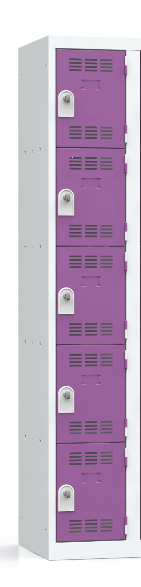 Vestiaire 1 colonne multicases L.30 cm monobloc soudé – Image 9