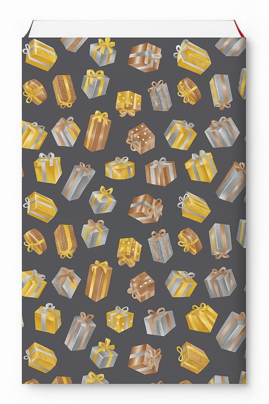 Sachets cadeau Noël Cado3D x 250 – Papier couché 60 g/m²