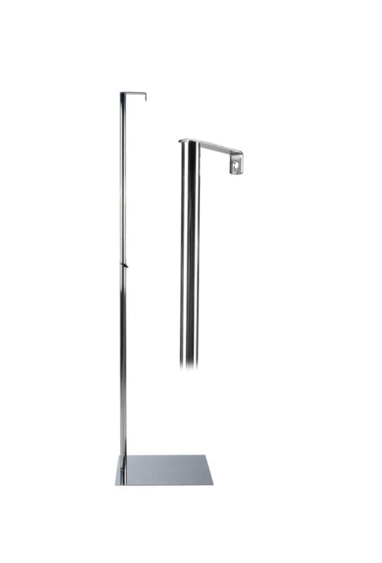 Aluminum base stand for torso and neck support