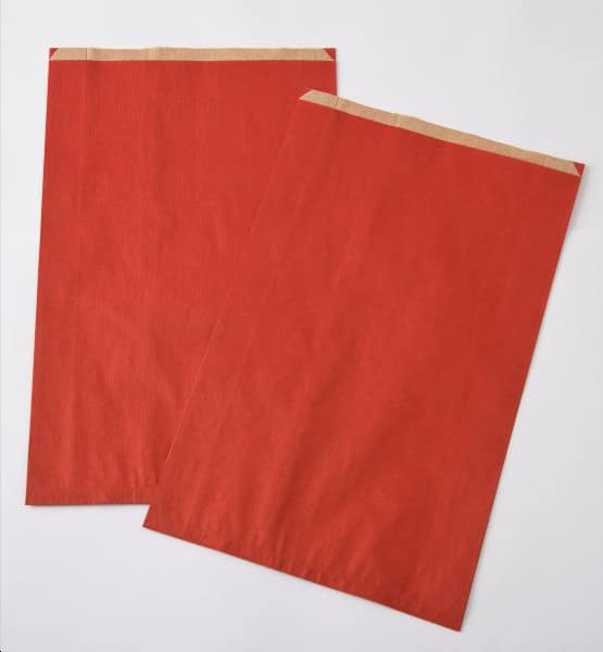 Rote Geschenktüte 31x49 cm x250