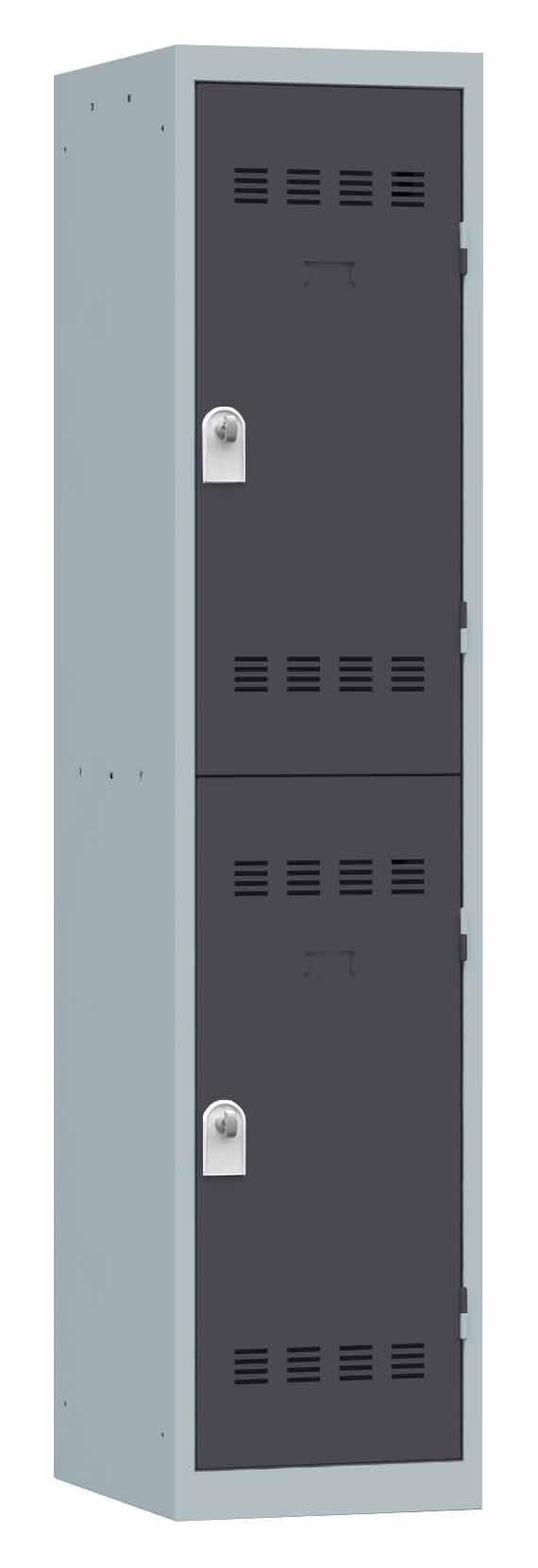 Vestiaire 1 colonne multicases L.40 cm monobloc soudé – Image 3