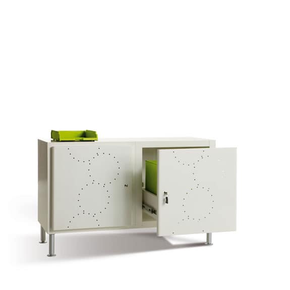 Designer-Metallschränke und Aufbewahrungseinheiten – niedrig, hoch oder mobil – Bild 2