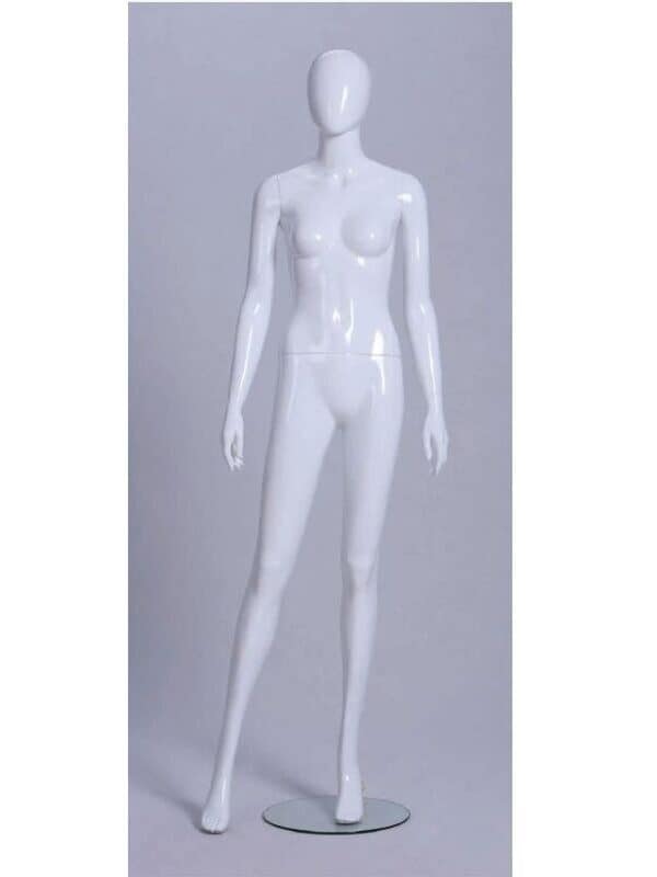 Mannequin Femme blanc mat