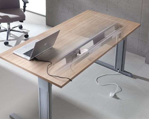 Easy Space Desk with C-shaped base