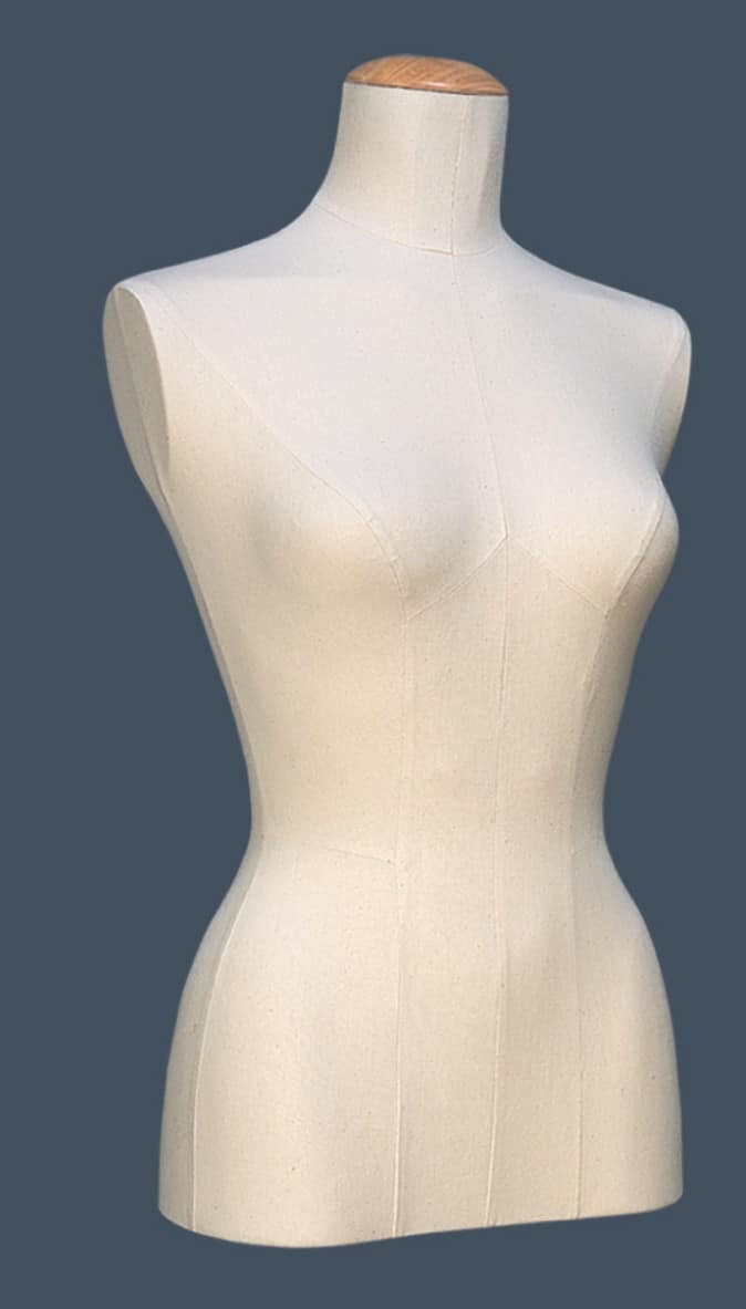 Buste couture Femme medium tissu Jersey Beige