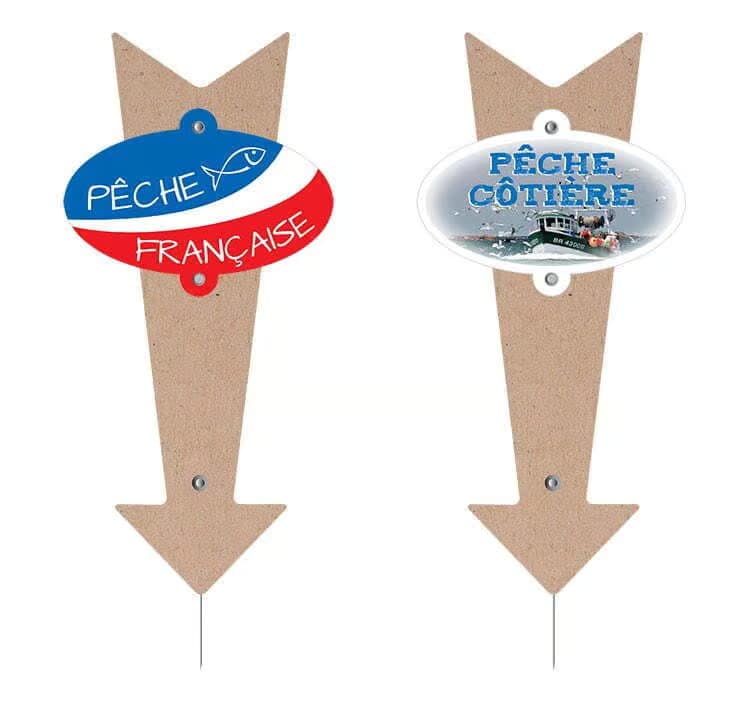 Double-sided oval arrows – Interchangeable alternative messages – Image 7