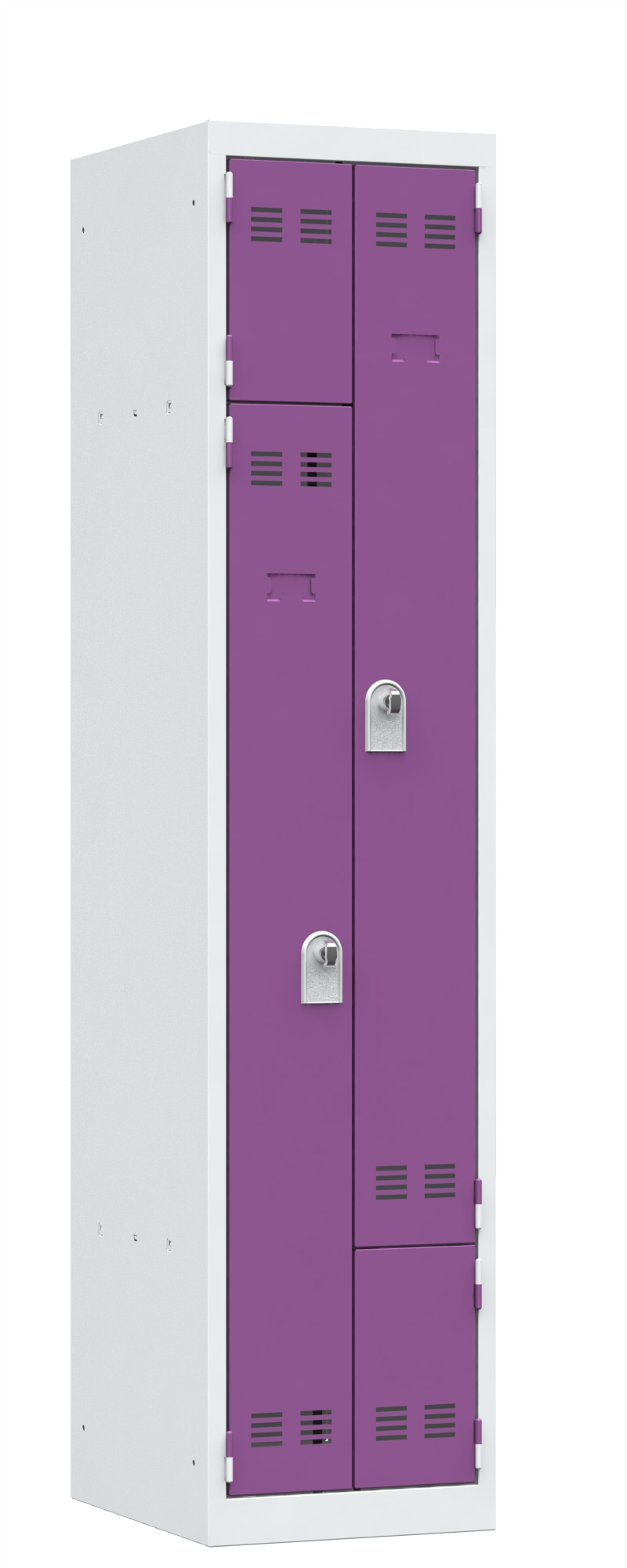 Platzsparende Umkleidekabine, Z-förmige Türen – Bild 5