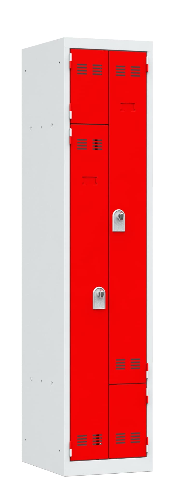 Platzsparende Umkleidekabine, Z-förmige Türen – Bild 6