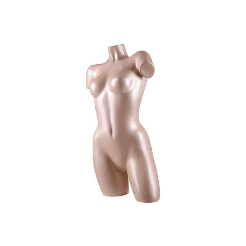 Damenunterwäsche-Oberteil, Hüftneigung nach links