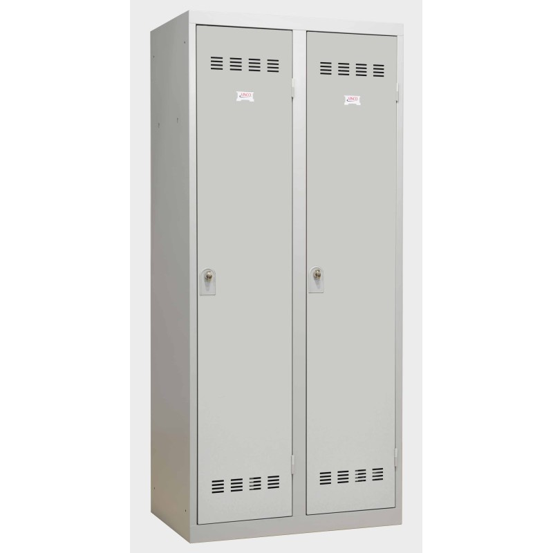 Zweispaltige, einteilig geschweißte Spinde für verschmutzte Industrieumgebungen – Abbildung 2