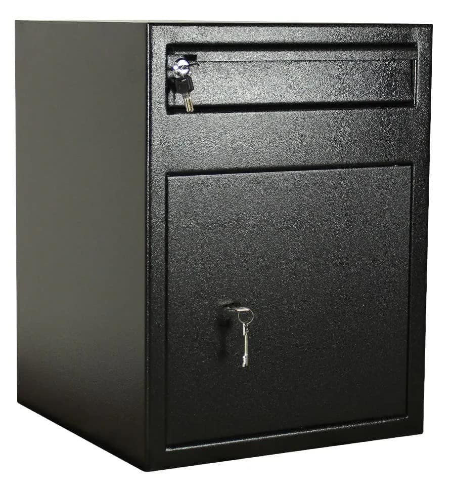 Coffre-Fort de Dépôt Rottner Cashmatic 2 – 71 L, double verrouillage, sécurisé